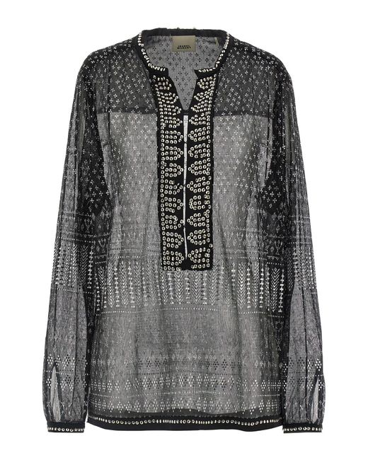 Isabel Marant Black Bluse "Nickie"