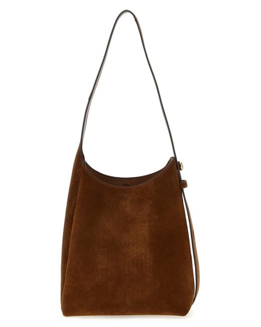 Tory Burch Brown Kleine Umhängetasche "Romy Hobo"