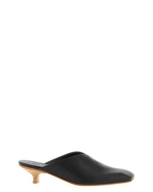 Vicini Black 'lavenue' Sabots