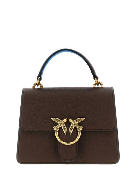 Pinko Brown 'mini Love' Small Handbag