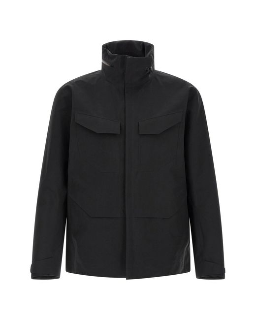 Veilance Black 'field' Jacket for men