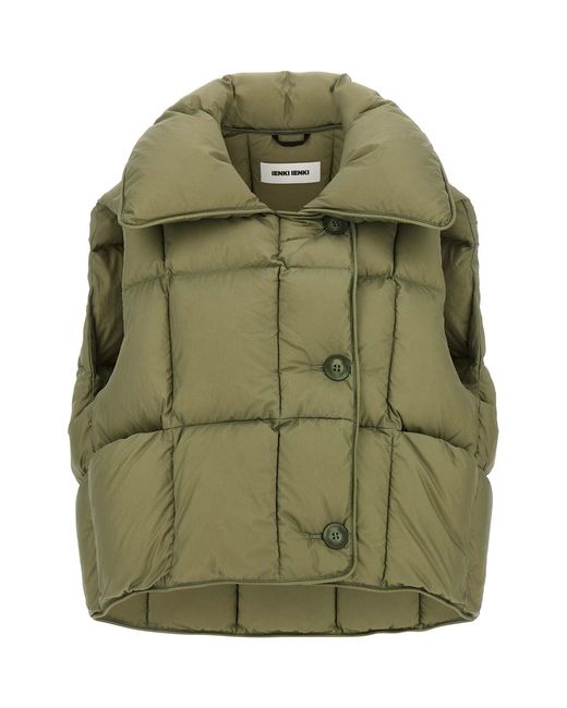 Ienki Ienki Green 'cozy Cloud' Vest