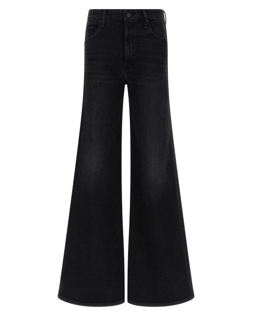 Mother Black 'The Roller Sneak' Jeans