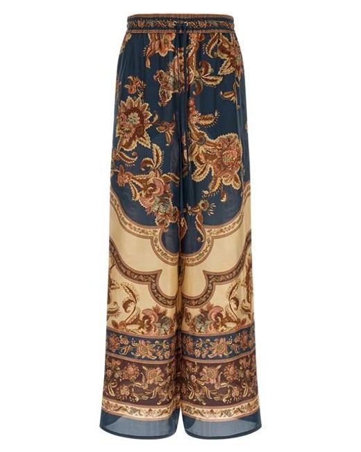 Pantalone 'Aster' di Zimmermann in Multicolor