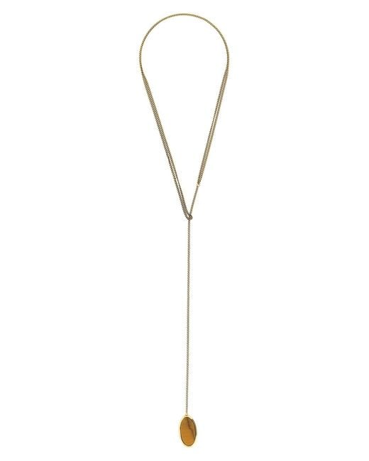 Dries Van Noten Multicolor Stone Necklace for men