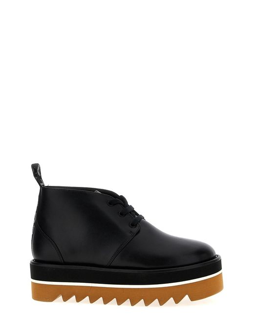 Stella McCartney Black 'desert Sneak-elyse' Ankle Boots