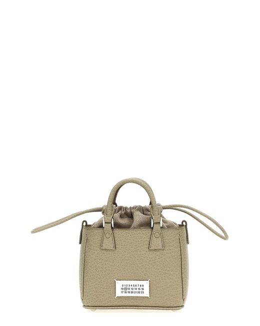Maison Margiela Metallic '5Ac Tote Horizontal' Handbag