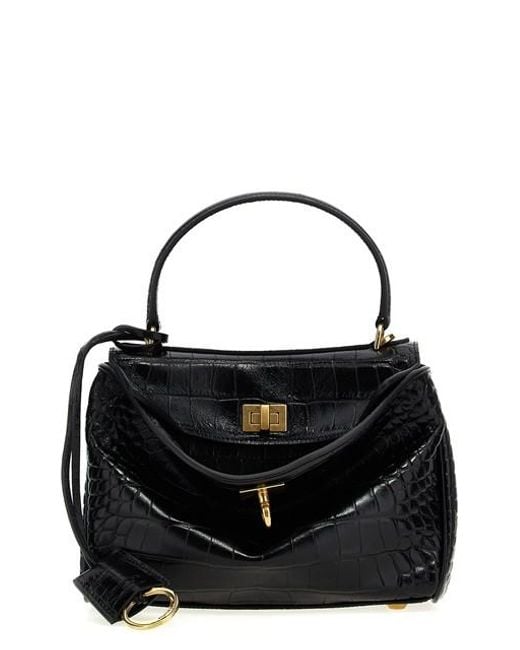 Balenciaga Black 'rodeo' Mini Handbag