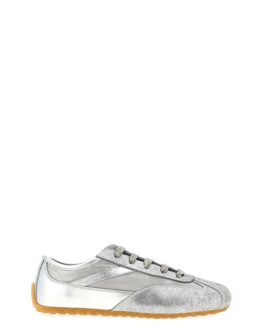 McQueen White 'boxe Basse' Sneakers