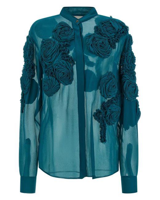 Dries Van Noten Green 'chowsa' Shirt