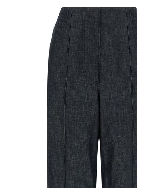 Jeans Patch Roma' di Fendi in Blue