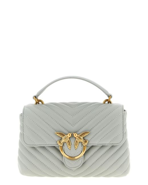 Pinko Gray 'mini Lady Love Puff' Handbag
