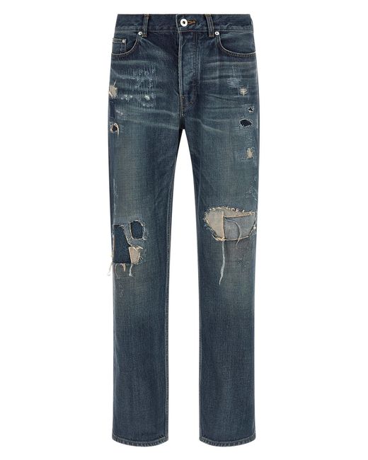 J.W. Anderson Blue Japanese Denim Jeans for men
