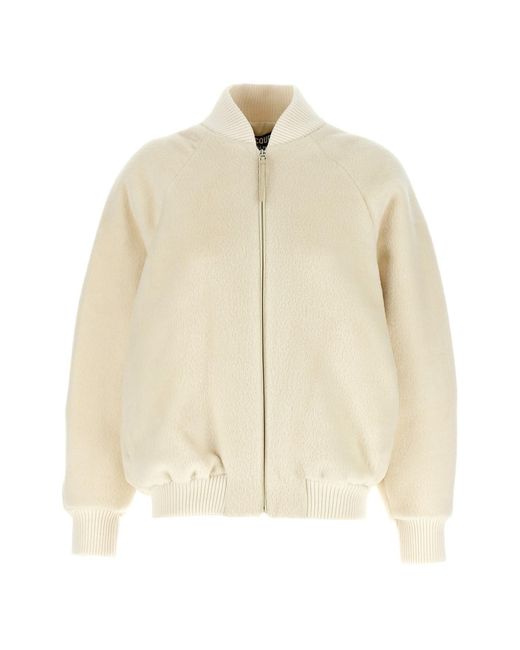 Jacquemus Natural 'le Blouson Pilu' Bomber Jacket