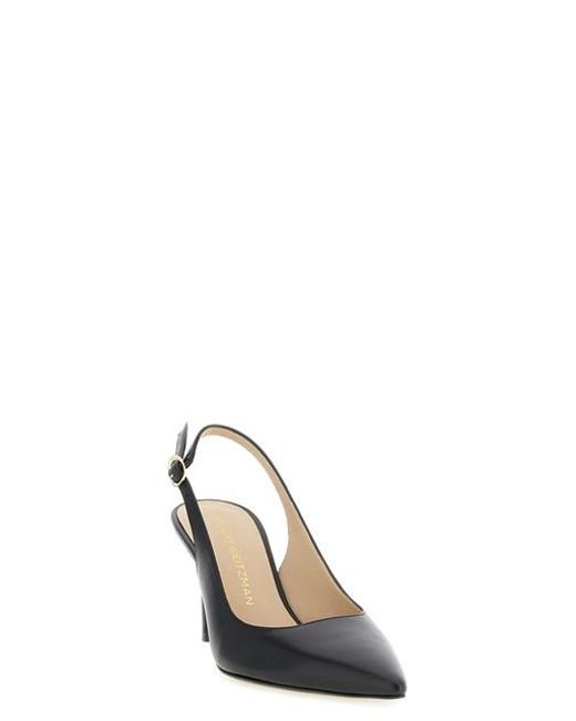 Slingback 'Stuart Power' di Stuart Weitzman in Black