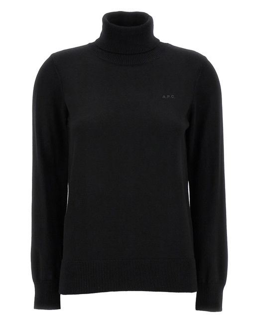 A.P.C. Black 'sybille' Sweater