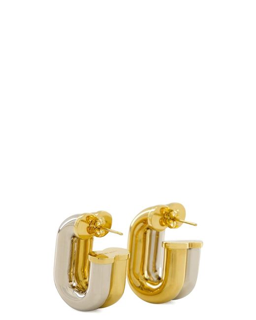 Rabanne Metallic 'xl Link' Earrings