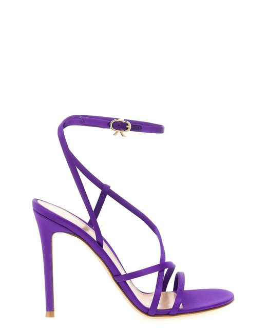 Gianvito Rossi Purple 'orchid' Sandals
