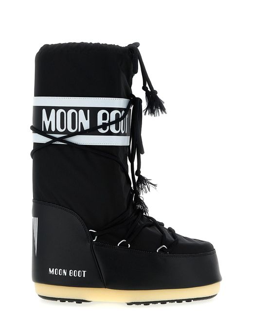 Moon Boot Black Stiefeletten "Icon"