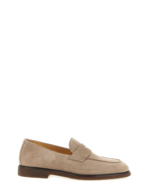 Brunello Cucinelli Brown 'penny' Loafers for men