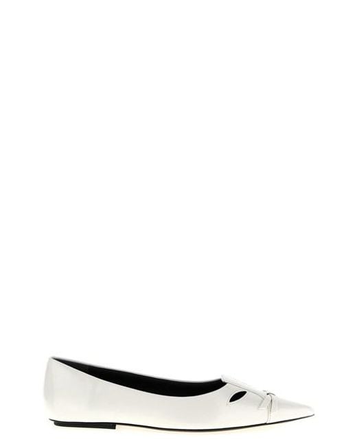 Marc Jacobs Black 'the Kat' Ballet Flats