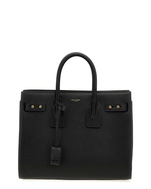 Borsa a mano 'Sac De Jour' piccola di Saint Laurent in Black