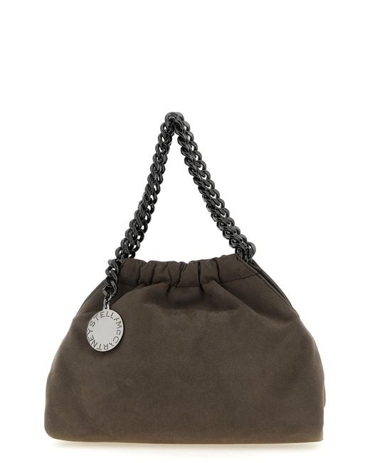 Stella McCartney Brown 'falabella Mini Drawstring' Crossbody Bag
