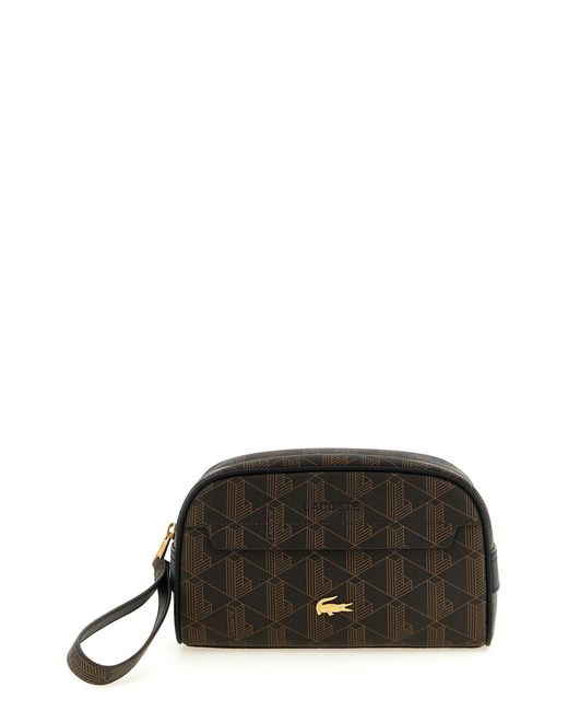 Necessaire 'The Blend' di Lacoste in Black da Uomo