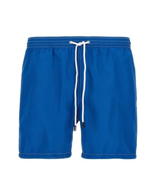 Barba Napoli Blue Short Swimsuit for men