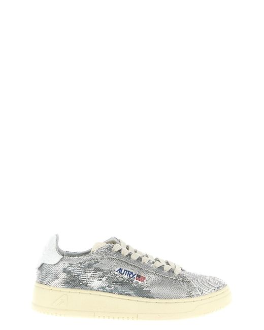 Autry White 'dallas' Capsule 'bloom' Sneakers