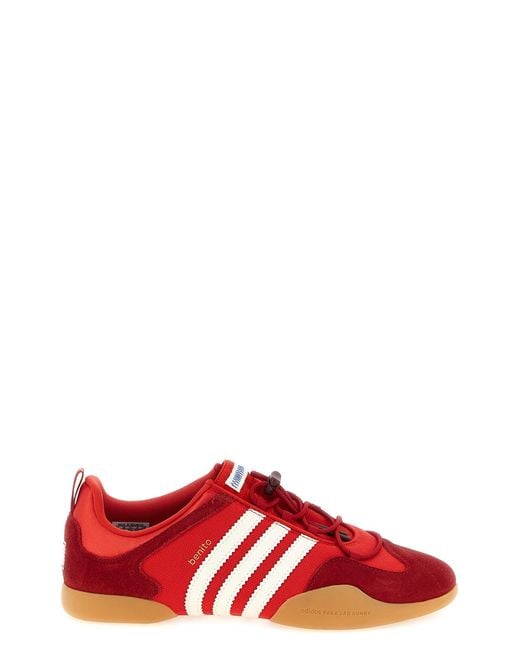Adidas Originals Red Bad Bunny Ballerine Sneakers