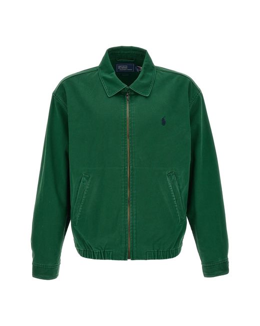 Polo Ralph Lauren Green 'big Bayport' Jacket for men