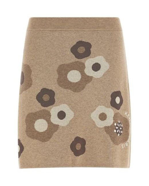 Gonna 'Hana Dots' di KENZO in Natural