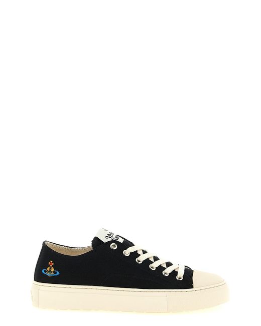 Vivienne Westwood Black 'plimsoll' Sneakers