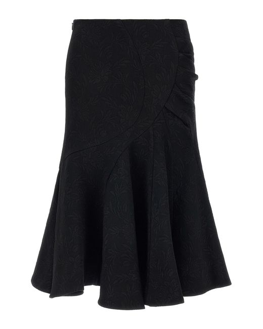 Dries Van Noten Black 'sibel' Skirt