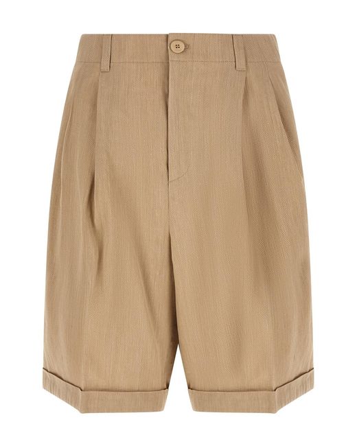 Jacquemus Natural 'le Short Pastro' Bermuda Shorts for men