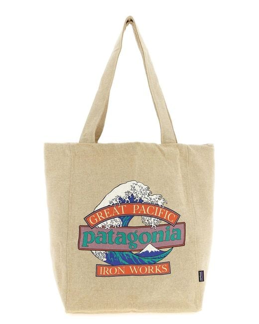 Patagonia Blue 'Market' Shopping Bag for men