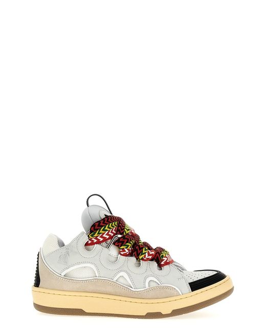 Lanvin Brown 'curb' Sneakers for men