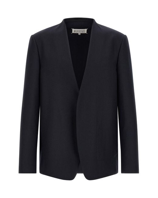 Maison Margiela Black 'minimal' Blazer for men