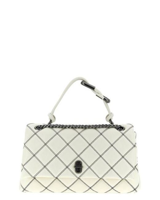 Marc Jacobs Metallic 'the Bi-color Quilted Dual' Medium Shoulder Bag