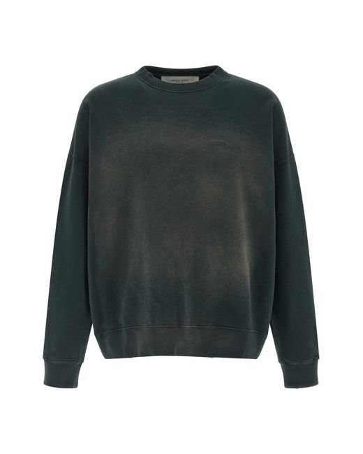 Golden Goose Deluxe Brand Green 'martin' Sweatshirt for men