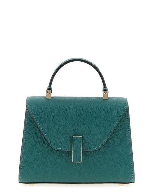 Valextra Green Micro 'iside' Crossbody Bag