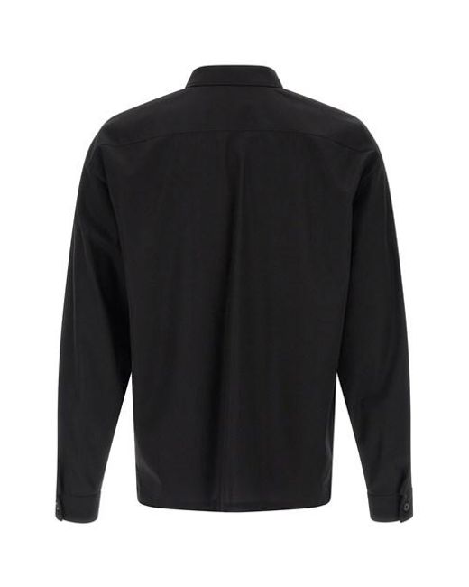 Camicia Cotone di Prada in Black da Uomo