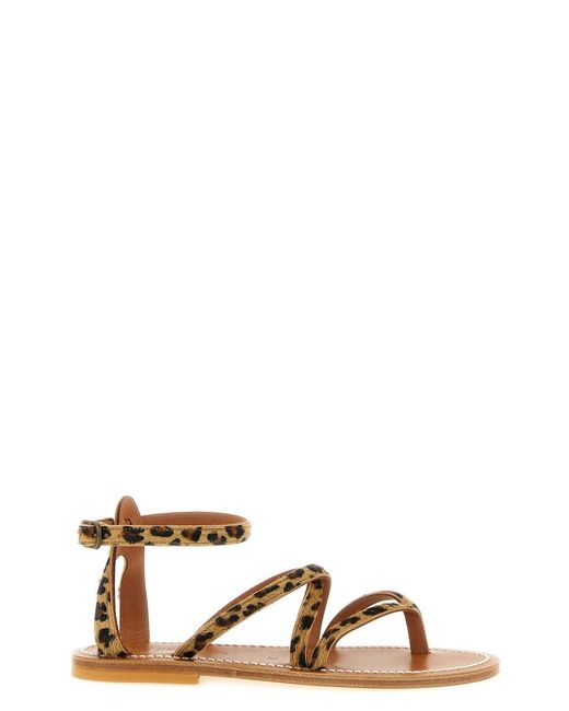K. Jacques Brown 'epicure' Sandals