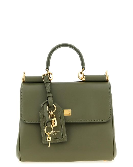Dolce & Gabbana Green 'my Sicily' Small Handbag