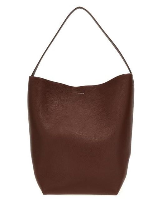 Shopping 'N/S Park Tote' grande di The Row in Brown