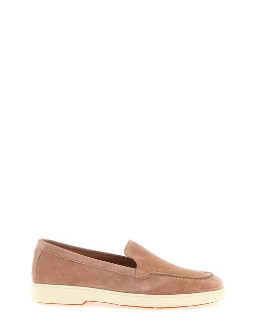 Santoni Brown 'yaltamoc' Loafers