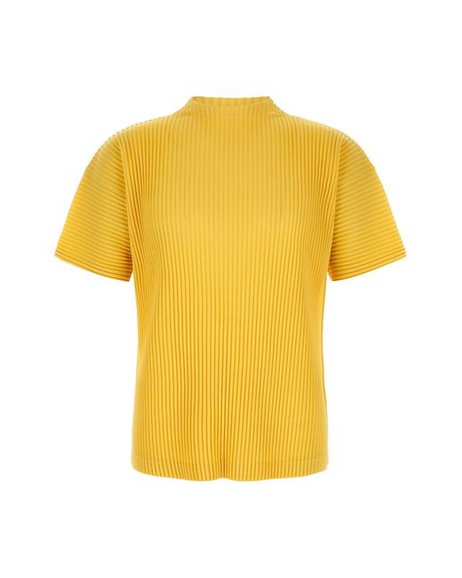 Homme Plissé Issey Miyake Yellow 'monthly Colors: March' Top for men