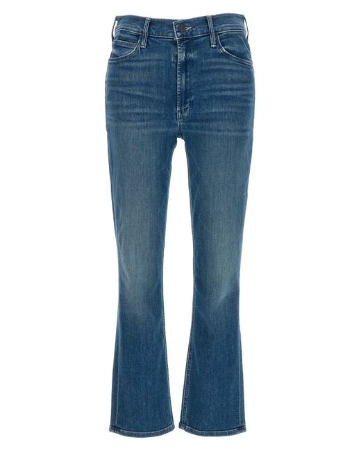 Mother Blue 'the Mid Rise Dazzler Ankle' Jeans