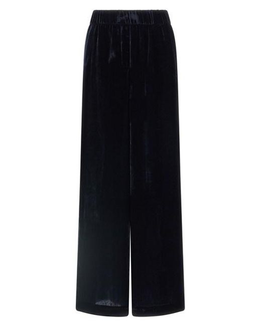 Peserico Black Velvet Pants